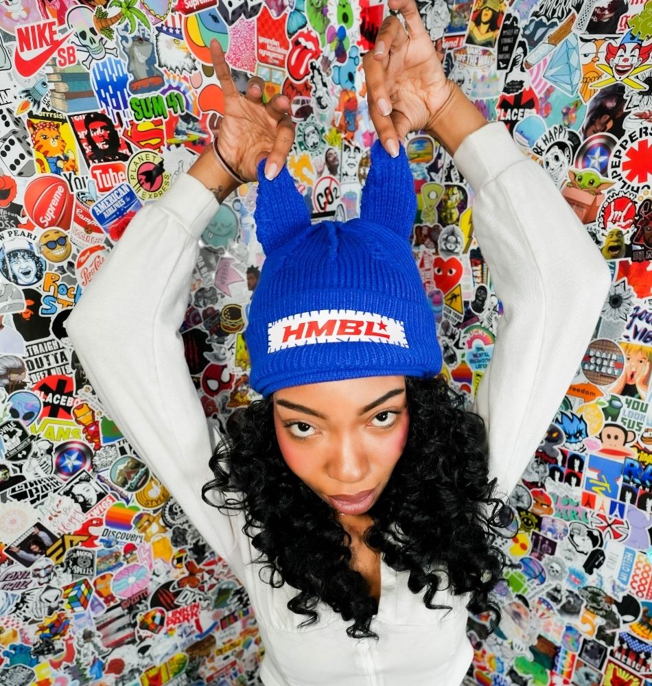 Spider Man Blue Ears Beanie