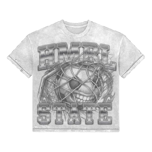 HMBL State University Graphic Tee | White T-Shirt