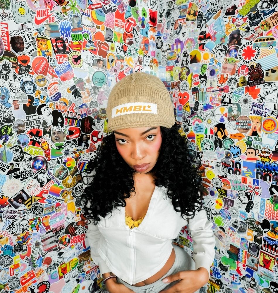 Tan SZN Triple Layer NO Ears Beanie