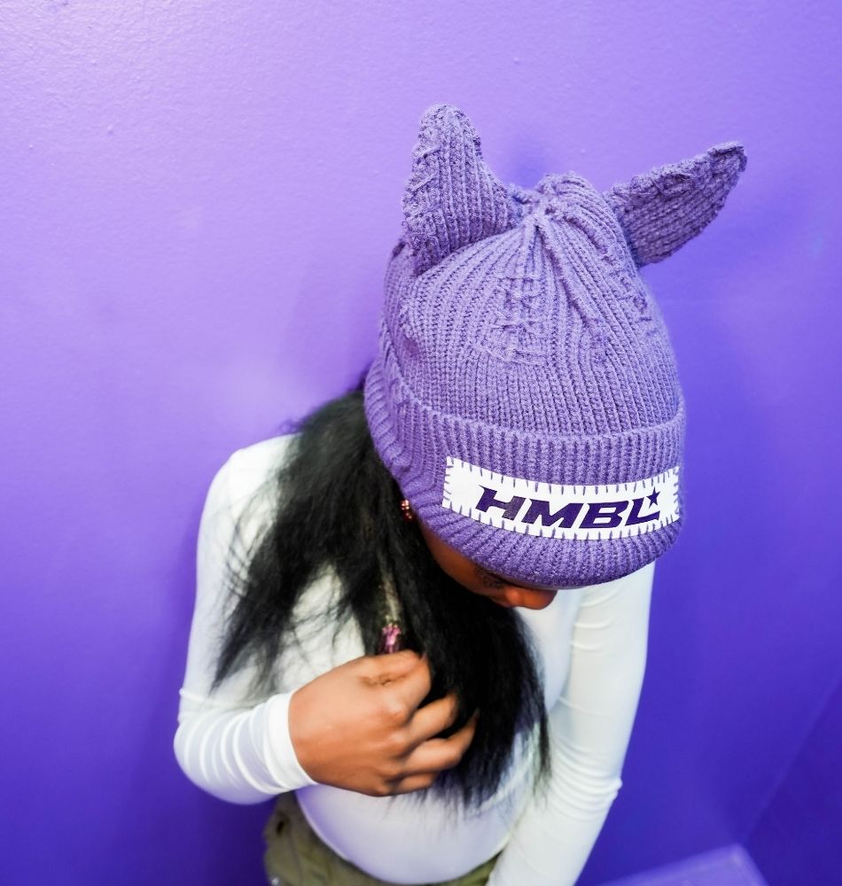 Purple Rain OG Ears Beanie
