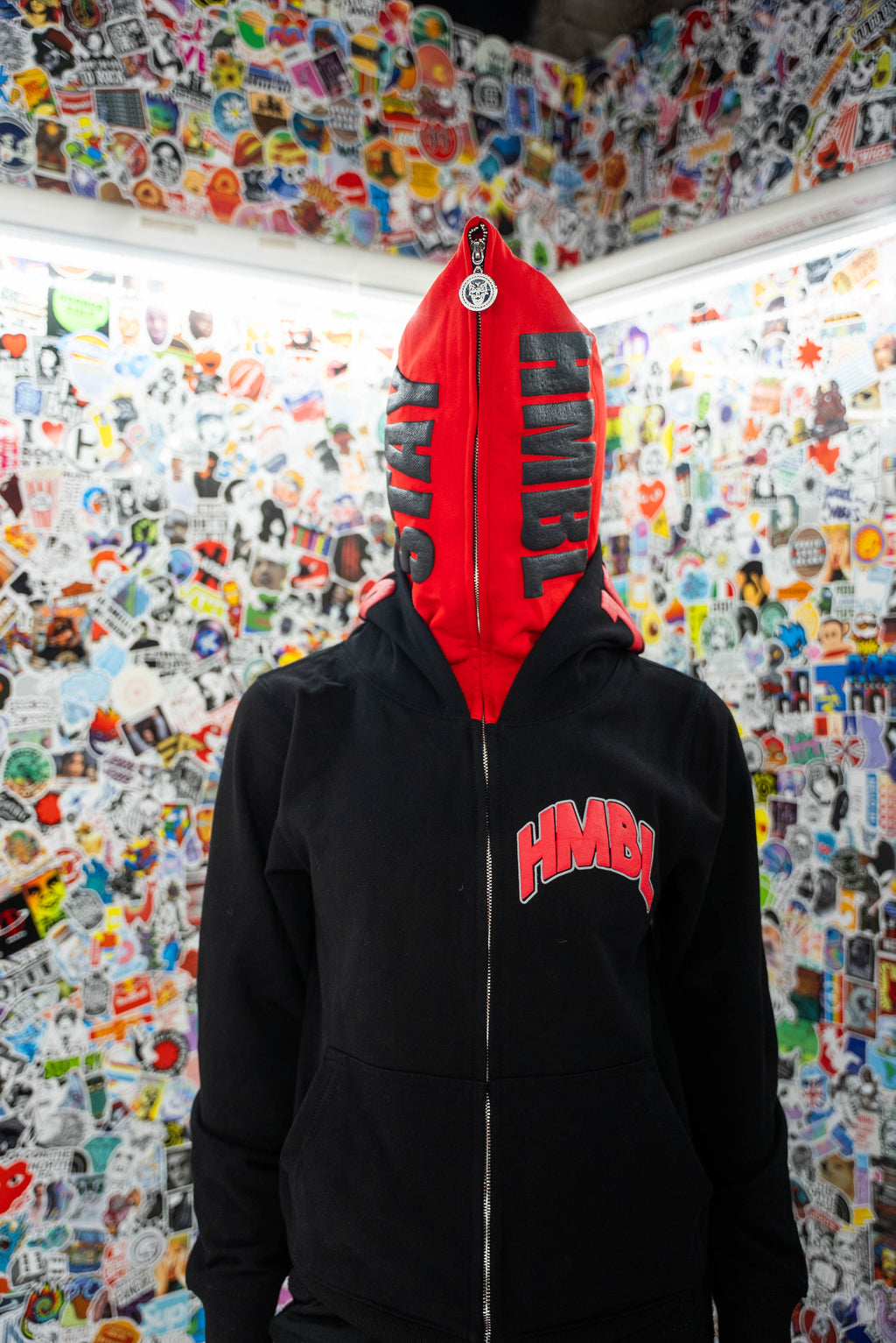 HMBL OG Red Ranger Double Full Zip Hood