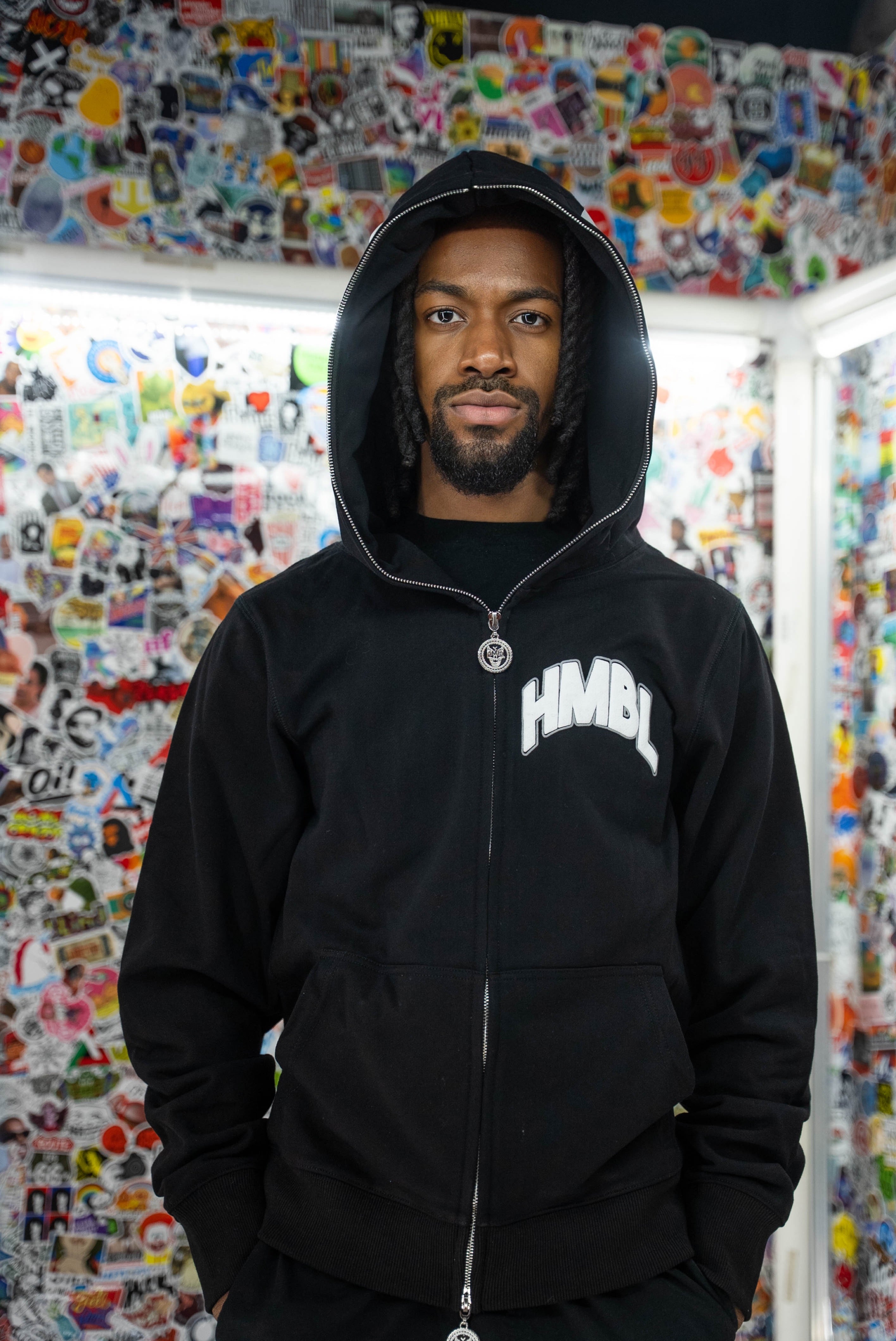 HMBL OG Oreo FULL ZIP HOODIE