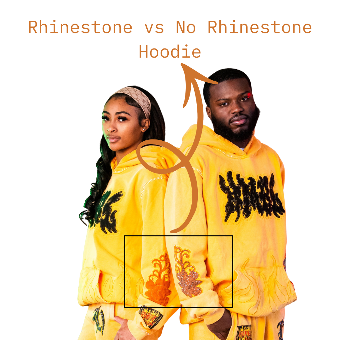 HMBL Yellow SZN 5 NO Rhinestone Pullover (Oversized) Hoodie